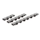 ABB - TRAVERSINA FERMACAVI - BASE 100 - NERO