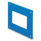 ABB - FLANGIA ATTRAV. PARETI H75 BLU 100