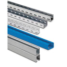 ABB - ''C'' PROFILO FORATO BLU 44X25X2000
