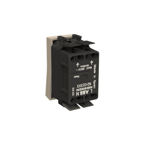 ABB - N2102.51-CV DEV. LED BIANCO 1MOD CHAMPAG