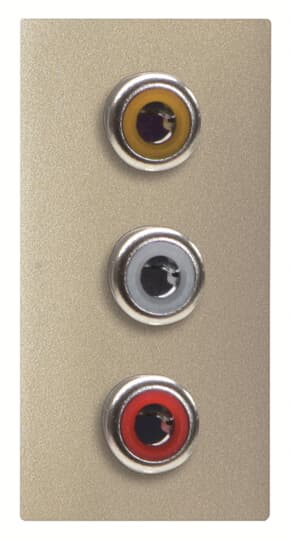 ABB - N2155.3 CV - PRESA RCA 3X (R-B-G)