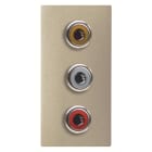 ABB - N2155.3 CV - PRESA RCA 3X (R-B-G) Z1403CV