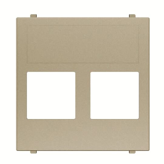 ABB - N2216.2 CV - COVER PER DOPPIA PRESA DATI Z1528CV