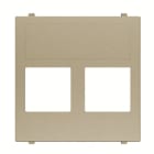 ABB - N2216.2 CV - COVER PER DOPPIA PRESA DATI Z1528CV