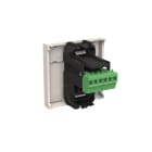 ABB - N2217.6 BL - PRESA TELEF. RJ12 CON COVER