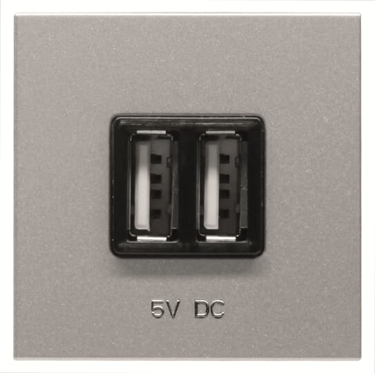 ABB - N2285 PL - CARIC. USB DOPPIO 1,5A