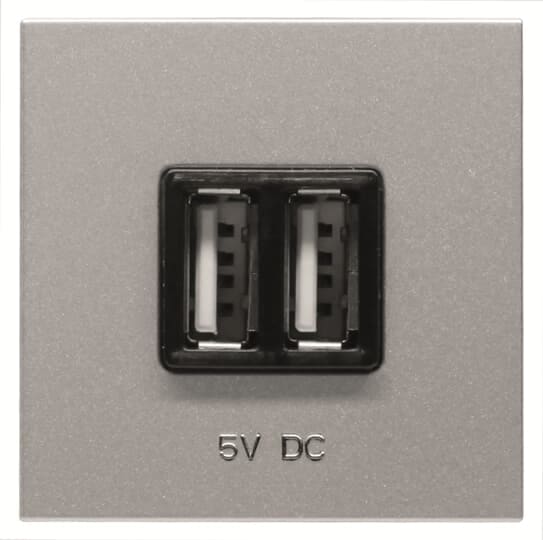 ABB - N2285 PL - CARIC. USB DOPPIO 1,5A