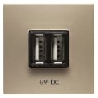 ABB - N2285 CV - CARIC. USB DOPPIO 1,5A Z1162CV