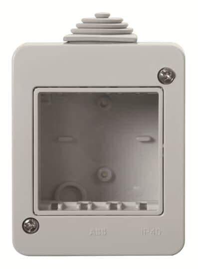 ABB - N3291.1 - SCATOLA DA PARETE IP40 2M Z2240GR