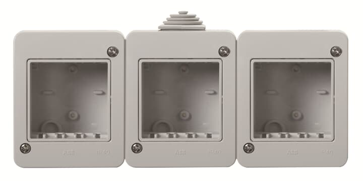 ABB - N3293.1 - SCAT. DA PARETE IP40 2+2+2M