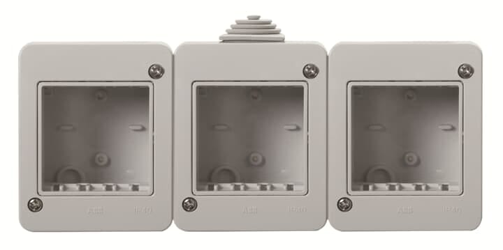 ABB - N3293.1 - SCAT. DA PARETE IP40 2+2+2M