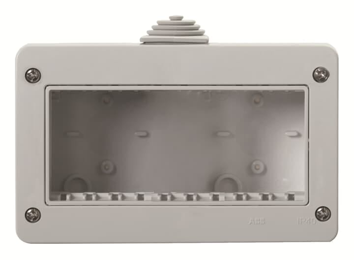 ABB - N3391.1 - SCATOLA DA PARETE IP40 3M Z2340GR