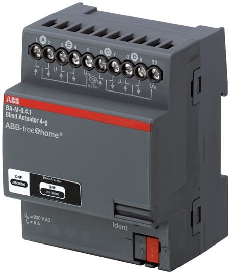 ABB - ATTUAT. TAPPARELLE 4 CAN 230V BA-M-0.4.1