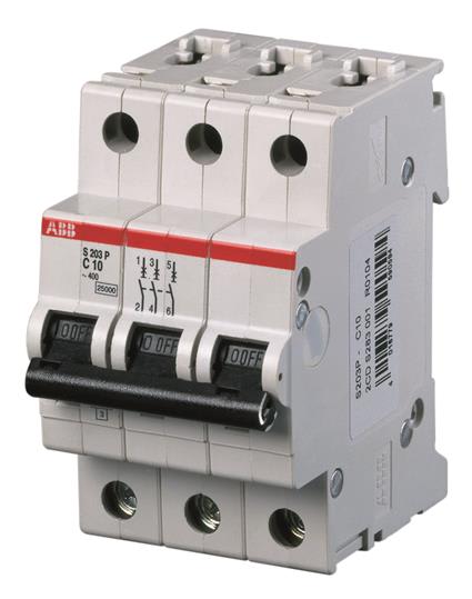 ABB - S203P C40 INTERRUTTORE AUTOMATICO 25KA 3