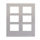 ABB - TELAIO POSTO ESTERNO 6 MODULI 51025CF-A WLF106A