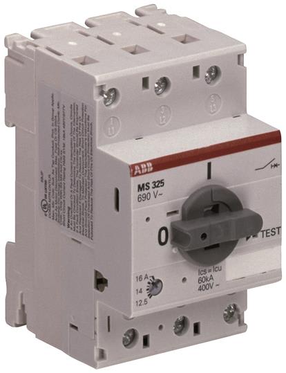 ABB - MS325 4,0-6,3A INTERR. SALVAMOT. 100KA