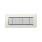 ABB - PLACCA SQUARE LUCENT BIANCO ALABASTRO 7M