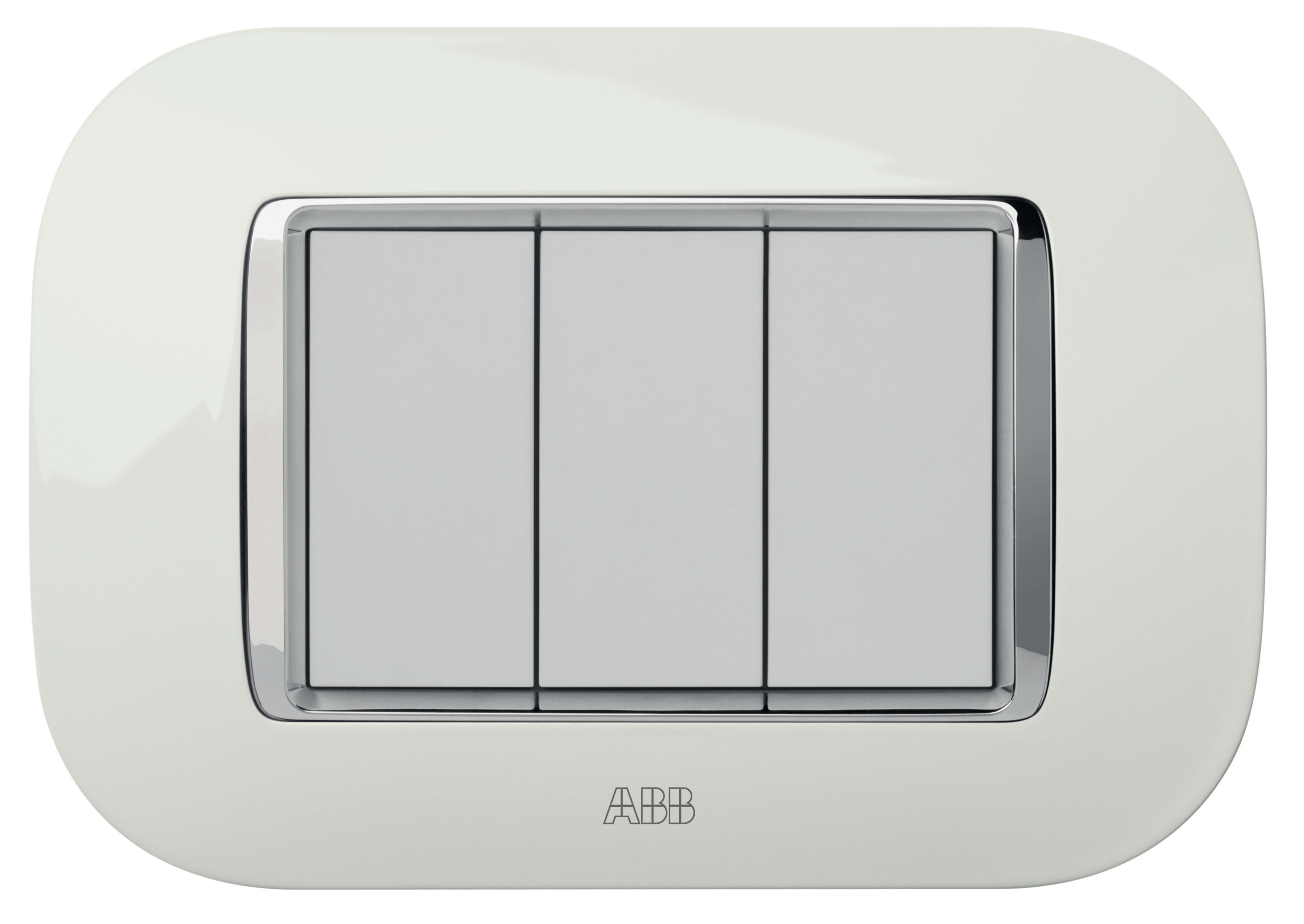 ABB - PLACCA ROUND LUCENT BIANCO ALABASTRO 3M 2CSY0301RGP