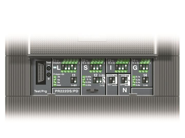 ABB - Protezione IP44 x com.leve T1-T2-T3 per massima sicurezza e affidabilità.
