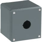 ABB - Enclosure metal 1 hole with pushbutton panel.