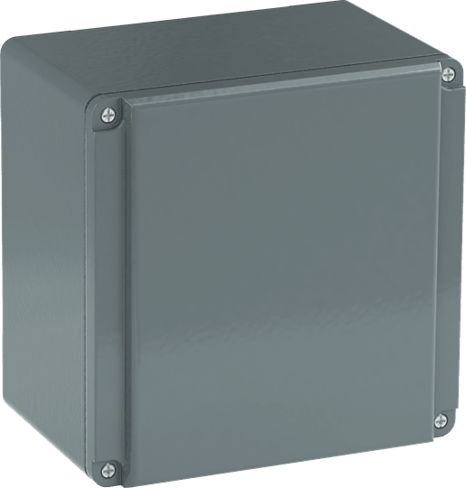 ABB - 18 way blank lid without condensation entry 080SP18SFC&PULSANT.MET.18 no holes copper. 080SP18SFC