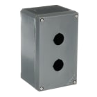 ABB - Enclosure 2 way 080SP2&Pulsantiera metallica 2 fori: soluzione versatile e resistente per il controllo e la protezione dei circuiti elettrici. 080SP2