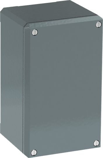 ABB - ENCL 2 holes without lid holes 080SP2SFC&PULSANT.MET.2 s/fori coperchio