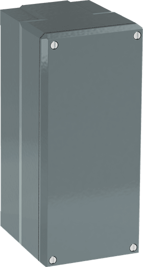 ABB - Encl 3 holes without lid cond hol. 080sp3sf&pulsantiera metal 3 senza fori.