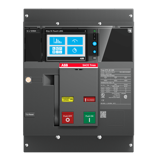 ABB - XT7H M 1000 EKIPG TOUCHLSIG 1000 3PFF UL.