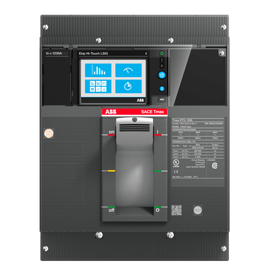 ABB - XT7S 1200 EKIP M TOUCH LRIU(MPCB)3PFF UL - 3pFF UL