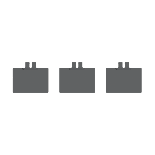 ABB - Kit F XT5 3pcs - KIT F XT5 3PCS: un set di tre pezzi essenziali per il tuo lavoro.