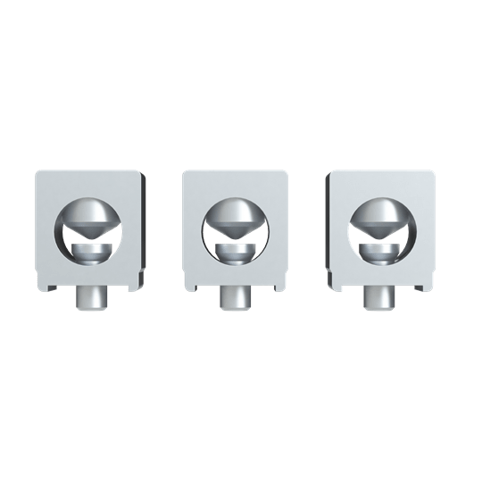 ABB - Kit FC CuAl 1x120...240mm2 XT5 4pcs - Cavo in alluminio rivestito di rame, sezione da 120 a 240mm2, 4 pezzi.