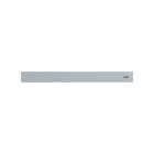ABB - Listello argento per IP touch 10 52371EP-S, ideale per completare l'installazione.