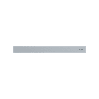 ABB - Listello argento per IP touch 10 52371EP-S, ideale per completare l'installazione.
