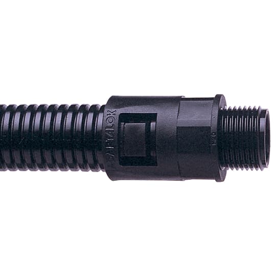 ABB - Straight PG9 IP66/NC10 Cond BLK Racc.diritto fisso PA66 BK.