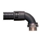 ABB - Raccordo a gomito 90 gradi IP66/ NC13 M20 in materiale PA66+OTT nero. AL13/M20/CS90/BL