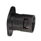 ABB - Straight flange IP66/NC21 black racc. flangiato dir. gir. PA66 BK. AL21/FL/A/BL