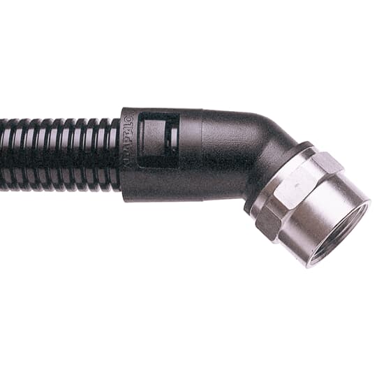 ABB - SWV.FEM.M20 45D IP66/NC21 BLK RACC. 45G GIR. M20F PA66+OTT. BK.