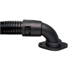 ABB - Raccordo flangiato 90 gradi girevole NC28 in PA66 nero per fissaggio con flangia IP66/NC28 conduttore nero.