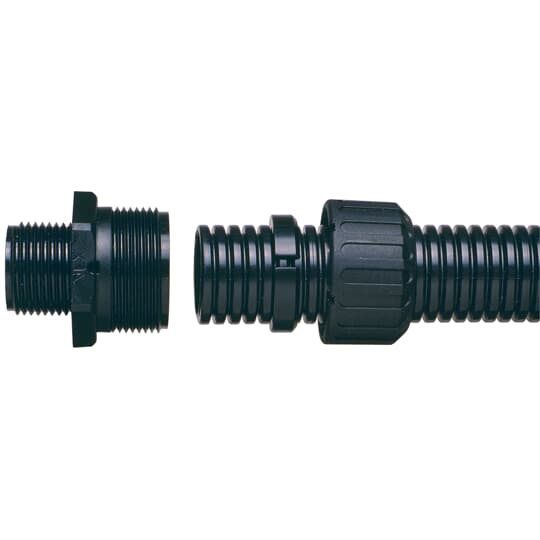 ABB - Straight PG21/NC28 Cond BLK Racc. Dir. AdaptaRING NC28 PG21 BK.