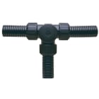 ABB - T-Piece IP66.67 3x28 Black Derivazione a T Adaptaseal 3xNC28 Black.