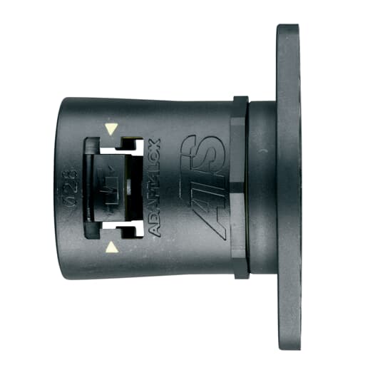 ABB - Raccordo flangiato diretto girevole IP66.69/NC16 nero/giallo. AT16/FL/A/BLY