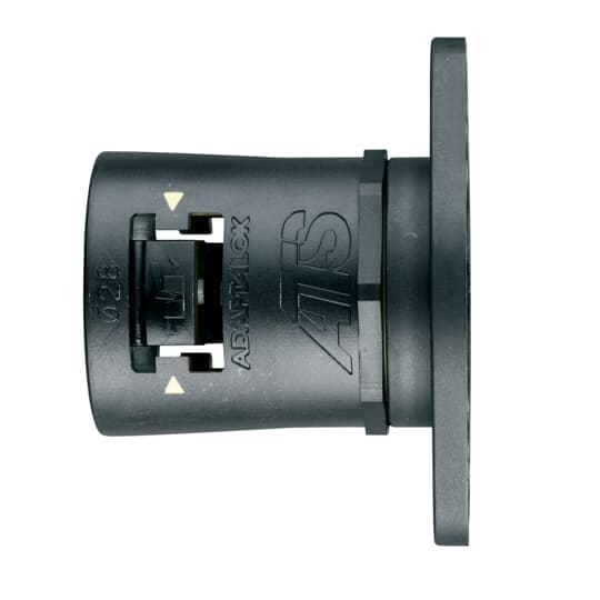 ABB - Raccordo flangiato diretto girevole IP66.69/NC16 nero/giallo.