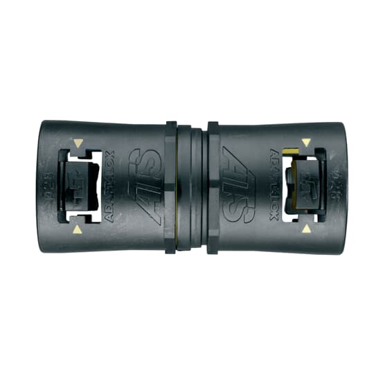 ABB - Coupler IP66.69/NC21 Cond Black/Yellow Swivel Junction BK IP68/69 Waterproof AT21/A/U/BLY