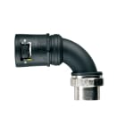 ABB - SWV.FEM.M20 90D IP66.69/NC21 BK/YW RACC. 90G GIR. M20F IP68/69. AT21/M20/CSF90/B