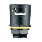ABB - Straight M63 IP66/69/NC54 BLK/YW Racc.dir.fisso BK IP68/69. AT54/M63/A/BLY