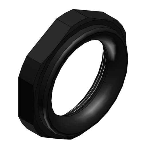 ABB - Ghiera antiabrasione apribile M40 PA6BK Locknut div PA6 M40 BLK