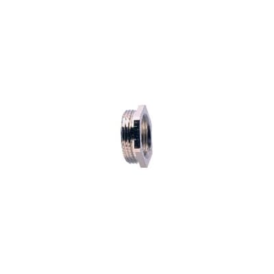 ABB - Riduzione PG7 maschio - PG9 femmina ottone nichelato. B/PG7-PG9/E