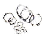 ABB - Locknut in ottone M16x1.5 con ghiera equipotenziale nichelata per EMC.