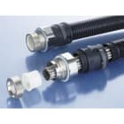 ABB - Adattatore EMC PG21 a maschio PG16 a femmina in alluminio-nichel IP68 per cono nero.